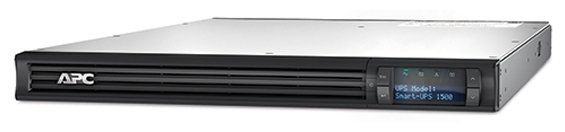 ИБП APC Smart-UPS 1500VA LCD RM 1U 230V