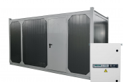 Газовый генератор Gazvolt 200T23 в контейнере с АВР