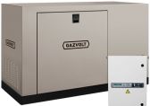 Газовый генератор Gazvolt 150T32 в кожухе с АВР